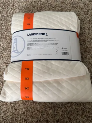 Lands’ end 2 piece quilted lounge set new thumbnail 4