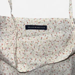 Brandy Melville Cream Floral Mini Dress thumbnail 2