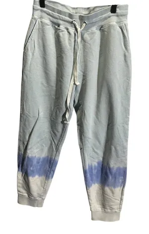 Rails Tie-Dye Jogger Sweatpants Womens‎ Small Light Blue/White thumbnail 1