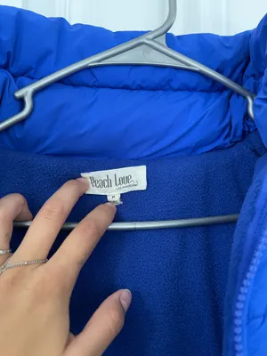 Peach Love California Vest blue thumbnail 4