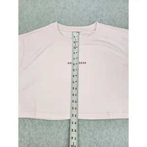 NWT Rawgear Powder Pink Crop Top T-shirt Size Small‎ L/XL - Look Great W/ Jeans! thumbnail 8
