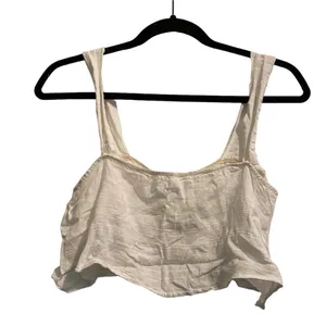 Reformation Linen Blend Crop‎ Top thumbnail 2