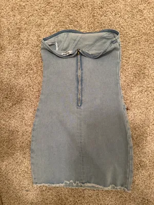 Denim Mini Dress thumbnail 2