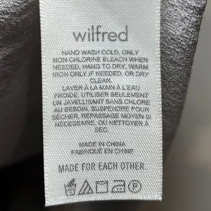 Aritzia Wilfred Bellow Dress 12 Ruched Bodice‎ Midi Bias Cut Gray Smocked Back thumbnail 11