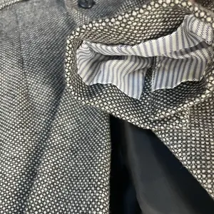 Merona Womens 2 Blazer Black White Gray Wool Blend 1 Button Professional‎ Jacket thumbnail 9