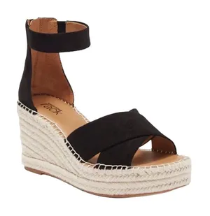 Nordstrom Rack Sandals Womens Caroline Platform Wedges Size 7.5 thumbnail 1