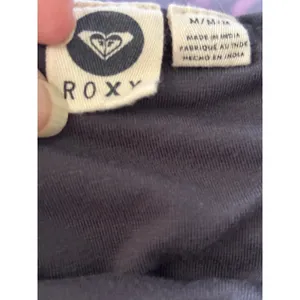 Roxy‎ Womens Strapless Dress Multicolor Chevron Gray Bodice M Teal Orange Black thumbnail 6