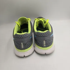 Nike Flex 2013 Run Women’s 9 Gray Volt Blue Breathable Running Athletic Shoes thumbnail 4