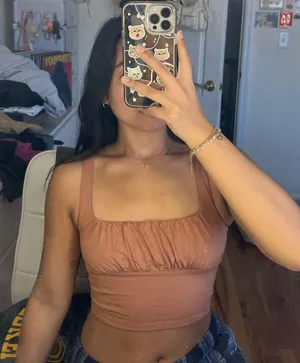 Aritzia Wilfred Free Crop Top thumbnail 1