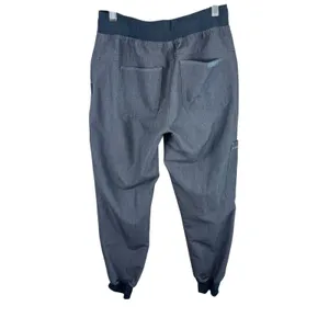 MED‎ COUTURE Touch Gray Slat Heather Drawstring Jogger Scrub Pants Size XSP thumbnail 3