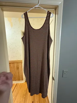Terra & Sky Brown dress thumbnail 2