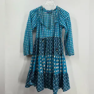Tuckernuck Ro's Garden Sonia Short Dress,‎ Blue Celia size xs thumbnail 2