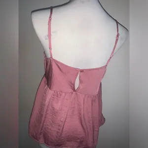 New American Eagle Outfitters Silky Cowl Neck Babydoll Top thumbnail 5