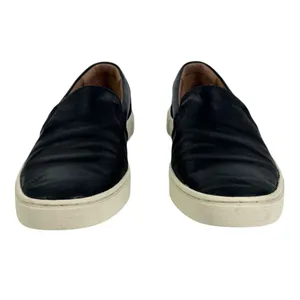 Frye Women's Ivy Black Leather Slip On Sneakers Casual‎ Shoes Size 6.5 thumbnail 3