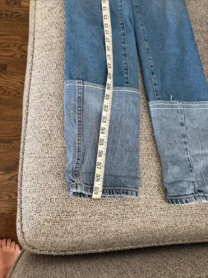 Good American Women’s Light Blue Denim Jumpsuit Jeans thumbnail 10