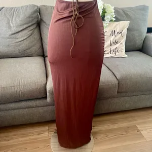 Chocolate Brown Strappy Bodycon Dress thumbnail 8