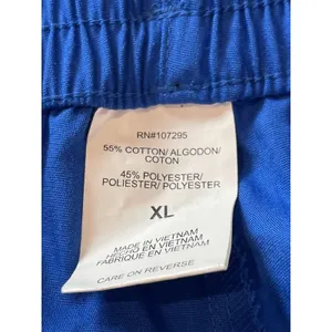 Dickies Royal Blue Wide Leg Scrubs Medical Uniform Bottoms Pants XL NWT thumbnail 13