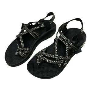 Chaco ZX/2 Dual Strap Classic Black/White Sandal Size 7 thumbnail 3