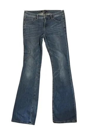 Tommy Bahama Denim Bootcut Jeans Stretch Medium Wash 6 thumbnail 1
