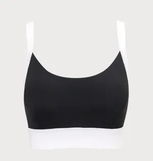 Berlook Black Contrast U Neck Sports Bra - High Support 48 thumbnail 8