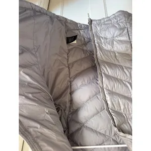 The North Face women's silver gray puffer size medium thumbnail 9