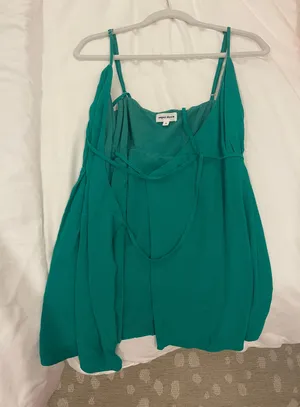 Green Wrap Dress Revolve thumbnail 5