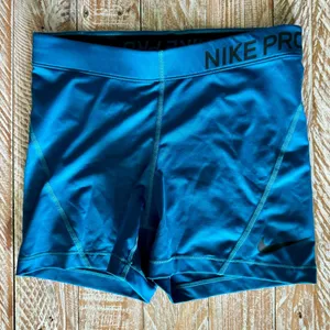 🦋 Nike Pro Dri-Fit 3” Teal Blue Training Shorts🦋 ~medium thumbnail 1