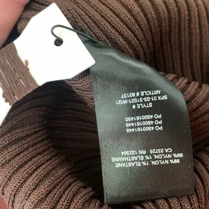 Babaton brown ribbed top thumbnail 6