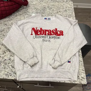 Russell Athletic vintage nebraska crew neck thumbnail 1