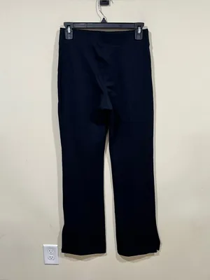 NWOT Abercrombie & Fitch Black Forme Slim Bootcut Pants Trouser High Rise Size S thumbnail 6