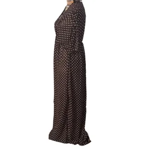 Sweet Pea For New York And Company Polka Dot Sheer Maxi Dress Size Small thumbnail 3