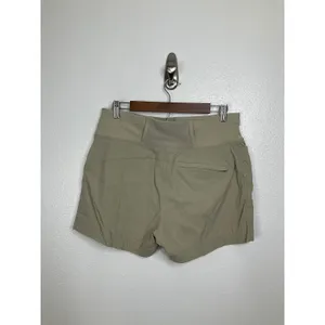 Athleta Trekkie North Shorts Womens 10 Khaki Tan Hiking‎ Outdoor Activewear thumbnail 2