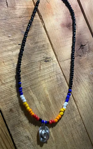 Western/boho Beaded Necklace thumbnail 1