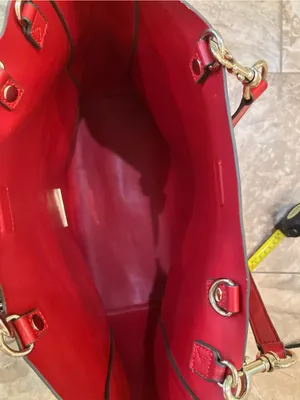 Karl Lagerfeld Red Bow Tote thumbnail 5