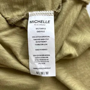 Michelle By Comune Earville Lace Up Olive Maxi Dress NWT M thumbnail 9