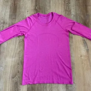Lululemon Long Swiftly Tech Sleeve Pink thumbnail 1