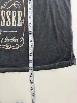 Maurices Nashville TN Wings Graphic Tee Dark Gray Relaxed Fit thumbnail 8