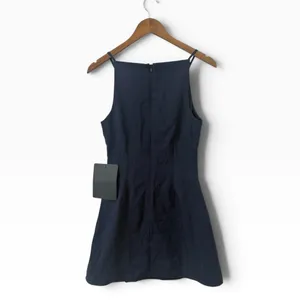 Lulus Chic Ease Navy Blue Sleeveless Mini Dress size Small NWT thumbnail 5