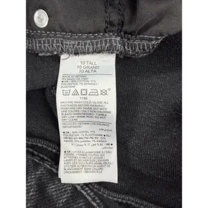 Old Navy Extra High-Rise Flare Jeans Washed Black Tall 10 S/509320-00 thumbnail 7