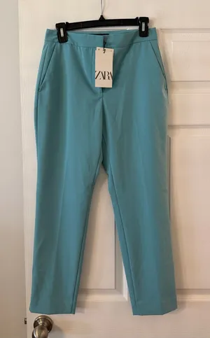 ZARA Aqua Slim women’s Dress Pants size 4 brand new inseam 26” waist 28” thumbnail 1