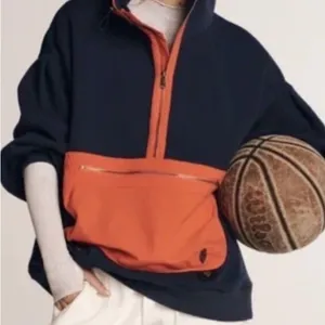 Free People at your best quarter zip hoodie. Size Small thumbnail 3