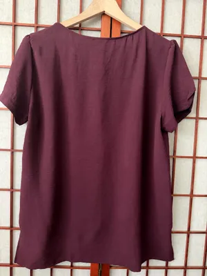 Wantable Les Amis blouse Purple Size L thumbnail 6