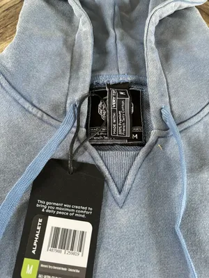 Alphalete Women’s Terry Oversized Hoodie - Celestial Blue ,Size Medium thumbnail 7