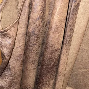 Faux Leather Vest Size 1X thumbnail 4