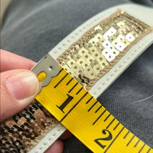 Fresh White and Brown Woven Belt thumbnail 5