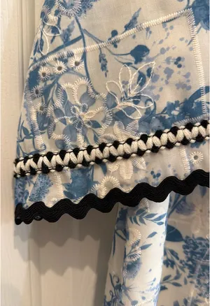 English Factory Timeless Toile Tunic Dress thumbnail 5