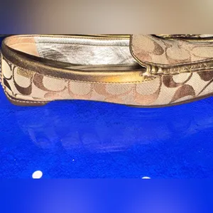 Coach Sheila Signature C Loafers 7.5 Preppy Quiet Luxury Cottagecore Workwear thumbnail 9