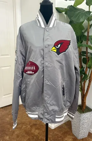 Men’s NFL Arizona Cardinals Bomber Jacket thumbnail 1