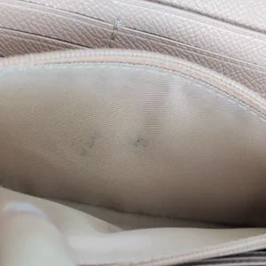 Coach Pink Crossgrain Leather Zip Wallet thumbnail 6