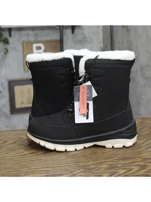 Universal Thread Womens Corie Boots Winter Lace Up 94642619 Black 6M thumbnail 7